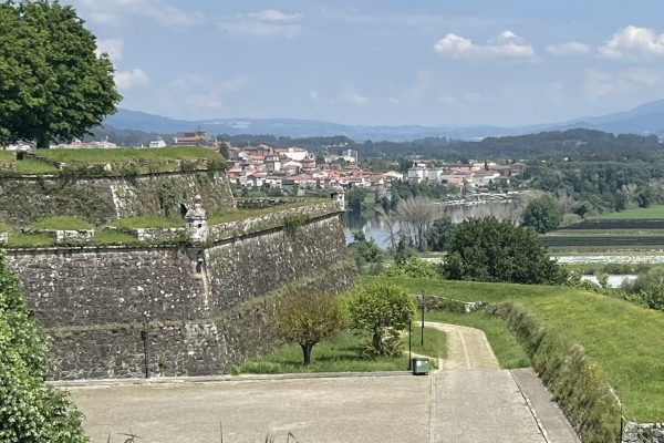 Fortaleza de Valença no norte de Portugal. Divisa com a Galícia, na Espanha